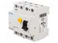 RCD breaker; Inom: 40A; Ires: 30mA; Max surge current: 250A; 400VAC EATON ELECTRIC PFIM-40/4/003