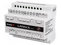 Industrial module: digital output; 5÷50°C; 10÷24VDC; OUT: 8 INVEO LANTICK-PE-8-0