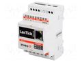 Industrial module: digital input/output; 5÷50°C; Usup: 10÷24VDC INVEO LANTICK-PE-2-2
