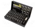 Kit: screwdriver bits; 25mm; clutch 1,clutch 2,clutch 3; 41pcs. C.K CK-4508