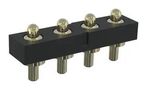 CONN, POGO PIN HDR, 4P, 1R, 2.54MM, TH MP015218