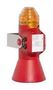 AUDIBLE/VISUAL ALARM, GRN, 114DBA/240VAC 319451