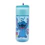 Water bottle with Straw for Kids STOR 75036 430 ml Stitch Palms (blue), Stor 75036