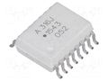 Optocoupler; SMD; Ch: 1; OUT: IGBT driver; 5kV; SO16-W; 30kV/μs BROADCOM (AVAGO) HCPL-316J-000E