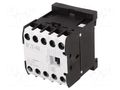 Contactor: 4-pole; NO x4; 12VDC; 9A; for DIN rail mounting; DILEM EATON ELECTRIC DILEM4-G-12VDC