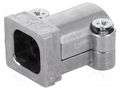 Cable holder; 7÷10mm; Cable clamp metal hood 9-37P dia.7-10mm HARTING 61030000044