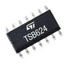 OP-AMP, 1.7MHZ, 125DEG C, SOIC-14 TSB624IDT