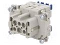 Connector: HDC; contact insert; female; 16A; 500V; Han® ES Press HARTING 09330062748