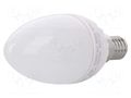 LED lamp; warm white; E14; 230VAC; 320lm; P: 4W; 220°; 2700K Goobay GOOBAY-30290