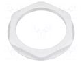 Nut; M63; polyamide; 75mm; grey; Pitch: 1.5 BM GROUP BM4863