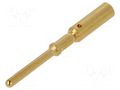 Contact; male; gold-plated; 1.5mm2; grounding contact; crimped HARTING 21011009929