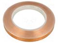 Tape: electrically conductive; W: 12mm; L: 33m; Thk: 0.066mm; copper 3M 3M-1194-12-33