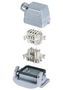 KIT, HOOD, BASE, MALE & FEMALE INSERT, 6 POSITION, SCREW 99.700.0000.6
