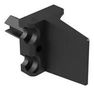 WEDGELOCK, BLACK, THERMOPLASTIC, 4POS AWP-4PB