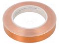 Tape: electrically conductive; W: 19mm; L: 33m; Thk: 0.066mm; copper 3M 3M-1194-19-33