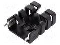 Heatsink: moulded; TO218; black; L: 36.3mm; W: 25.4mm; H: 12.7mm FISCHER ELEKTRONIK FK241/SA/218V
