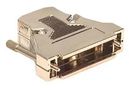 TWO PIECE D SUB BACKSHELL, SIZE DC, ABS DCH-C-003