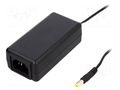 Power supply: switching; 24VDC; 1.5A; Out: 5,5/2,1; 36W; 90÷264VAC SUNNY SYS1546-3624-T3
