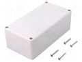 Enclosure: multipurpose; X: 82mm; Y: 158mm; Z: 55mm; polystyrene KRADEX Z-58J-PS