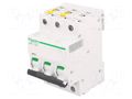 Circuit breaker; 400VAC; Inom: 63A; Poles: 3; Charact: C; 6kA; IP20 SCHNEIDER ELECTRIC A9F04363