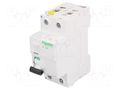 RCD breaker; Inom: 16A; Ires: 10mA; Poles: 2; 400VAC; IP20; 1÷25mm2 SCHNEIDER ELECTRIC A9Z20216