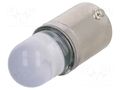LED lamp; blue; BA9S; 230VAC POLAM-ELTA LB-BA9S-230AC