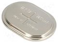 Re-battery: Ni-MH; coin,V450H; 1.2V; 450mAh; 34x24x5.6mm VARTA MICROBATTERY ACCU-1/V450HR