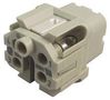 INSERT, SOCKET, 4+E WAY, SCREW, 18-14AWG 09 20 004 2711