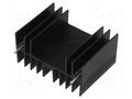 Heatsink: moulded; TO220,TO247; black; L: 30mm; W: 40mm; H: 20mm STONECOLD RAD-DY-KY/3