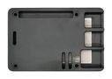 COOLING CNC BOX, 92X59.4X25MM, RPI 5 BRD ED-PI5CASE-BB