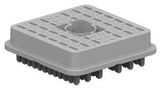 WEDGELOCK, 60POS PLUG CONNECTOR, GREY WB-60SA