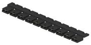 SHUNT, B-T-B CONN, OPEN TOP, 2POS, BLACK 382811-8
