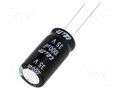 Capacitor: electrolytic; THT; 1000uF; 35VDC; Ø12.5x25mm; Pitch: 5mm Elite PF1V102MNN1225