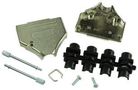 D SUB BACKSHELL, D, DIECAST, 25WAY MHDTZK-25-K