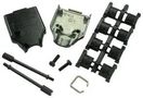 BACKSHELL, D, DIECAST, 9WAY MHDTZK-9-BK-K