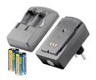 Kroviklis su 2x RCR123A akumuliatoriais 46305 4040849463051