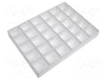 Insert; Kit: insert with 30 compartments LICEFA TE30S
