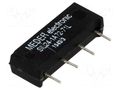 Relay: reed switch; SPST-NO; Ucoil: 24VDC; 1.25A; max.200VDC; 290mW MEDER SIL24-1A72-71L