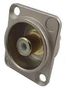 SOCKET, PHONO, D SHELL, WHITE NF2D-9