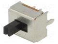 Switch: slide; Pos: 2; DPDT; 0.3A/30VDC; ON-ON; THT; -20÷60°C; 50mΩ CANAL ELECTRONIC SS008B02P22