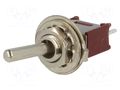 Switch: toggle; Pos: 2; SPDT; ON-ON; 1A/250VAC; -55÷65°C; 20mΩ NINIGI TSSM1022A2