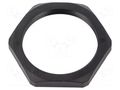 Nut; M50; polyamide; Thk: 8mm; Spanner: 60mm; black; Thread: metric HUMMEL HUMMEL-1262500150