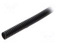 Protective tube; Size: 12; polyamide 6; black; HELUcond PA6-S HELUKABEL HELU-92714