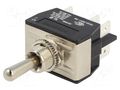 Switch: toggle; Pos: 3; DP3T; ON-OFF-ON; 16A/250VAC; 3900; 100mΩ BULGIN AE-C3970BBAAA