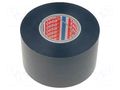 Tape: electrical insulating; W: 50mm; L: 33m; Thk: 0.13mm; black TESA TESA-4163-50