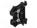 Splice terminal: rail; 24A; 800V; screw terminal; black; 2.5mm2 WEIDMÜLLER WDU2.5/BK
