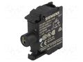 Illuminating unit; 22mm; 3SU1.5; -25÷70°C; Illumin: LED; front SIEMENS 3SU1401-1BG60-1AA0