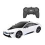 RASTAR R/C 1:18 BMW i8 remote control car (white), RASTAR 59200