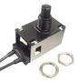 PUSHBUTTON SWITCH, SPST-NC, 5A, 120V/28V D1021-545