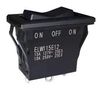 ROCKER SW, SPDT, 15A/127V, PANEL/SNAP-IN ELW115E12